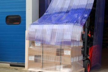 PVC Streifenvorhänge Streifenvorhang Industrie