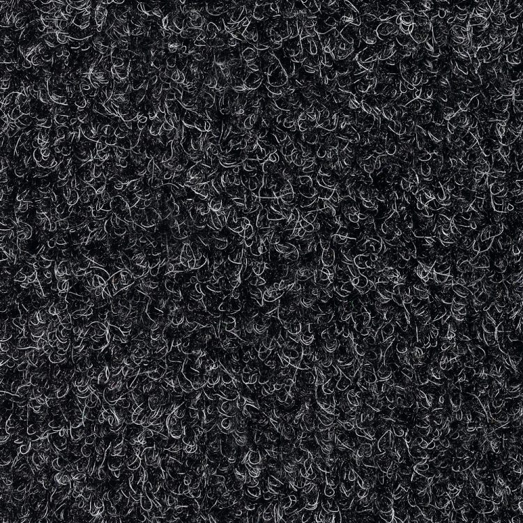 Charbon Conception de la zone de nettoyage du tapis de nettoyage du logo