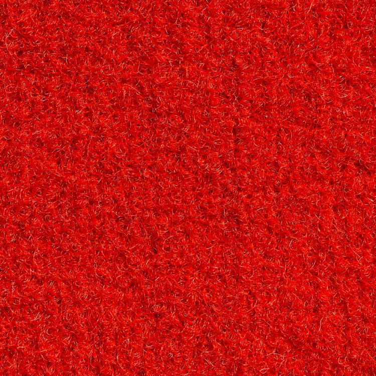 Rouge Conception de la zone de nettoyage du tapis de nettoyage du logo