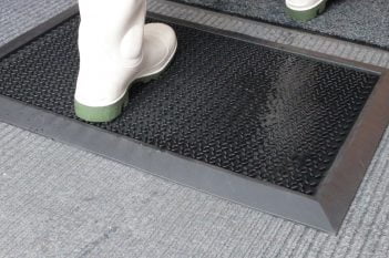 HygiWell Tapis d'entrée désinfectant pvc covid-19 anti-salissures