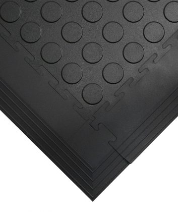 Tough-Lock - Carreaux de sol en vinyle robustes