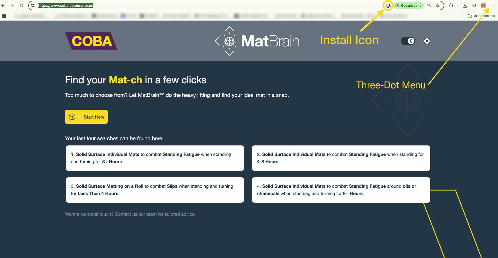 Matbrain App install steps
