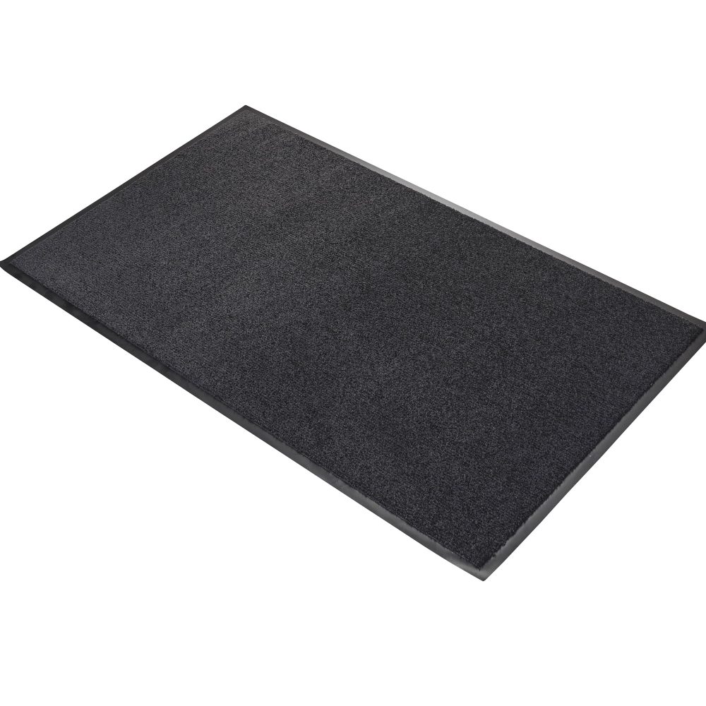 Tappetino Auto In Velluto Per Skoda Rapid (2012+) - Originale Con Fissaggio A Pulsante - Made In Germany - Colore Nero - 6
