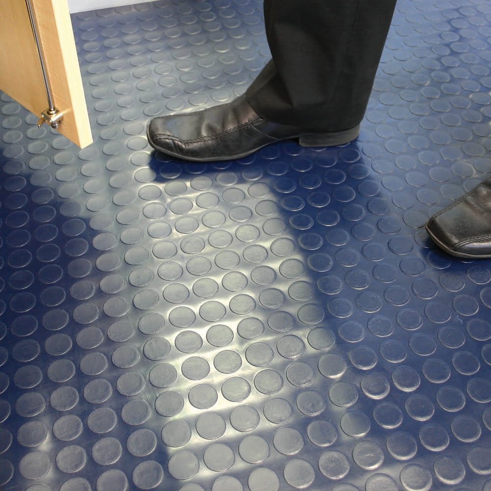 Coba Dot Vinyl Workplace Matting