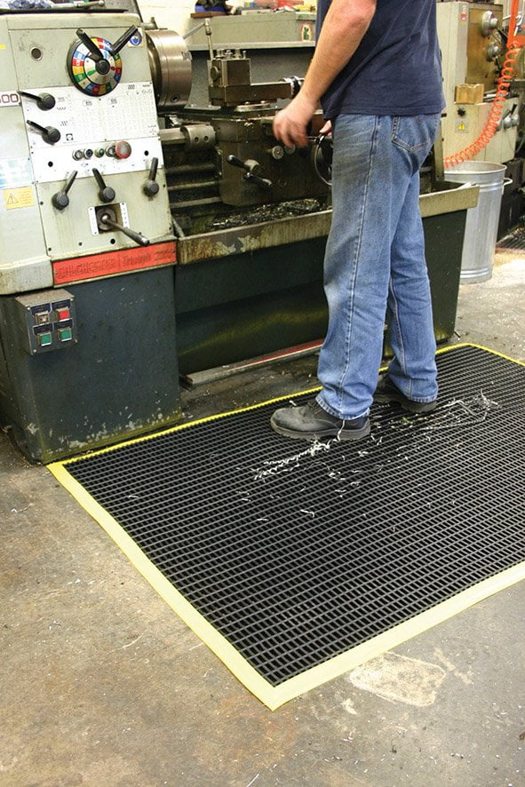 Workstation safety matting