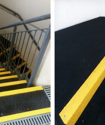 GRP Flooring in Harbourne Apartments