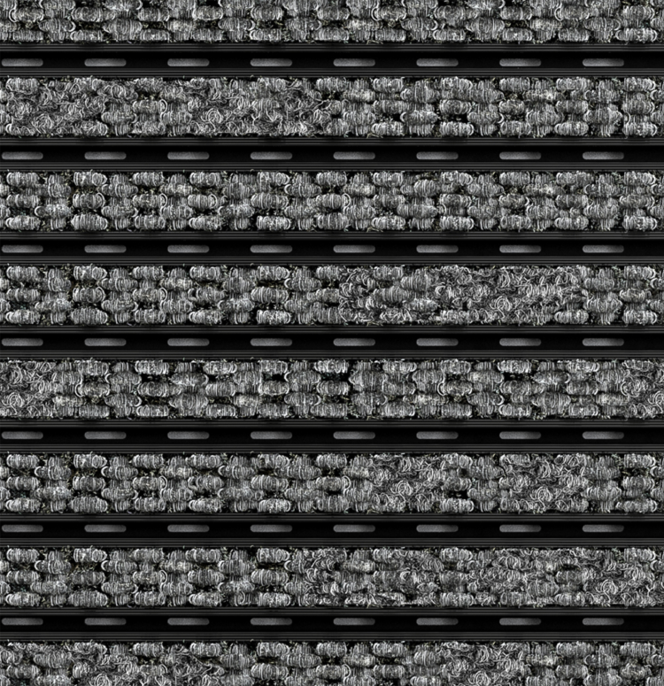 Grey Needlepunch Open - Black Anodised Grey Needlepunch Open - Black Anodised