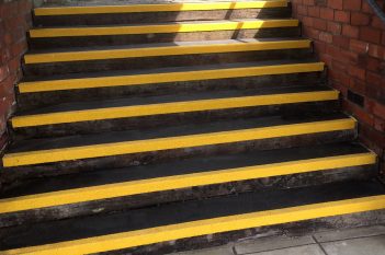 GRP Stair Tread for Torridge District Council
