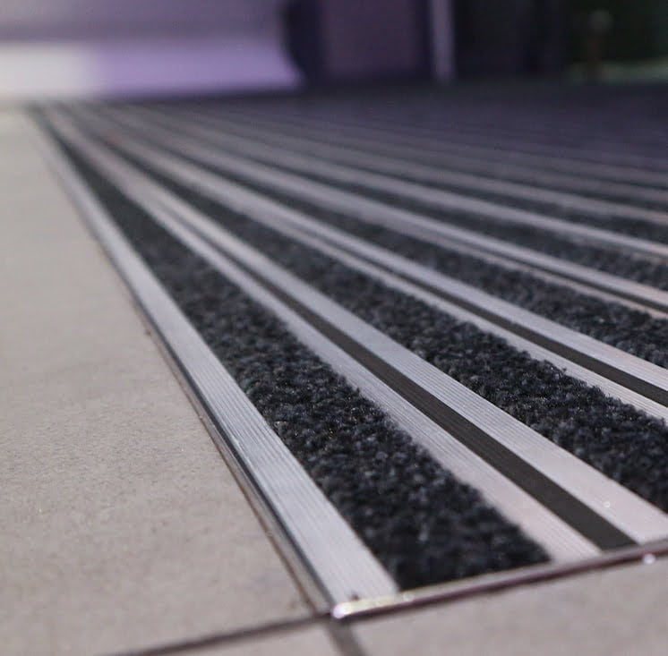 Heathrow entrance matting