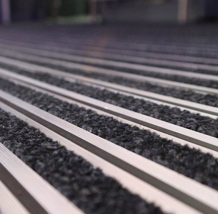 Heathrow entrance matting