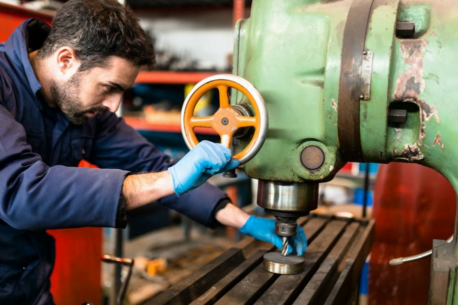 oily workplace din 51130 