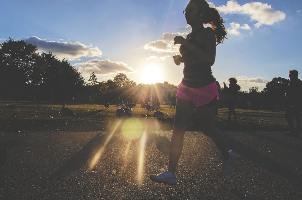 Woman Running