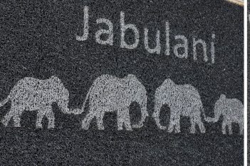 Jabulani Safari Lodge Super Contract Fall Logo Mats