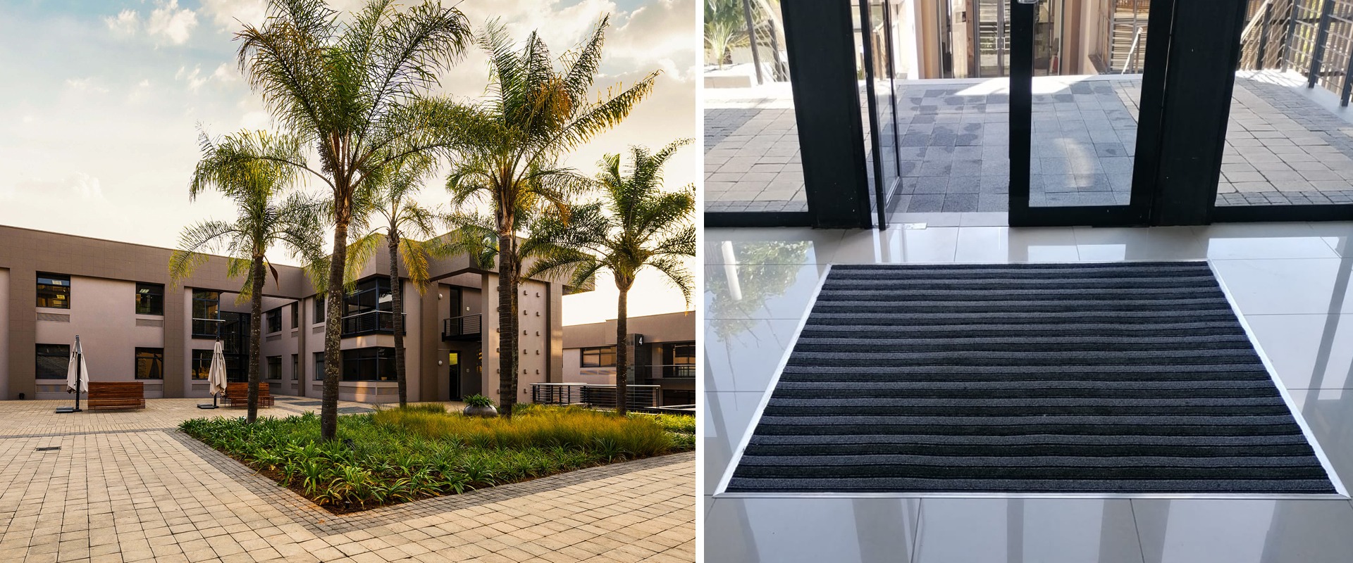 Entrance Matting System - Commence Square