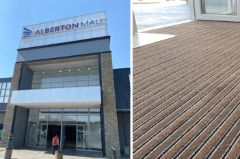 Alberton Mall - Trio Scraper Entrance Matting System