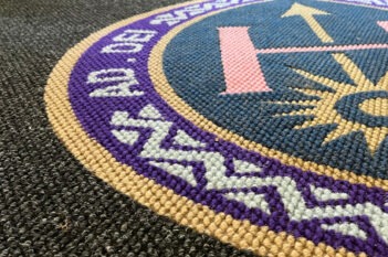 Herschel Girls School Logo Mat