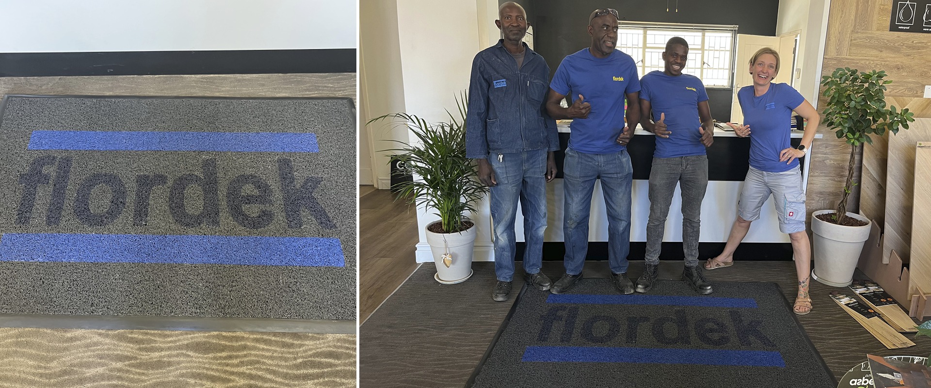 Flordek Namibia - Super Contract Fall Logo Mat