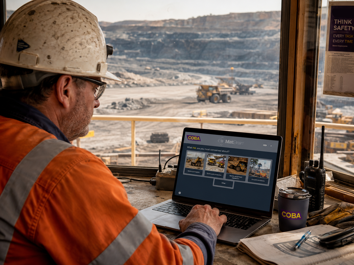 MatBrain being used in the mining industry.